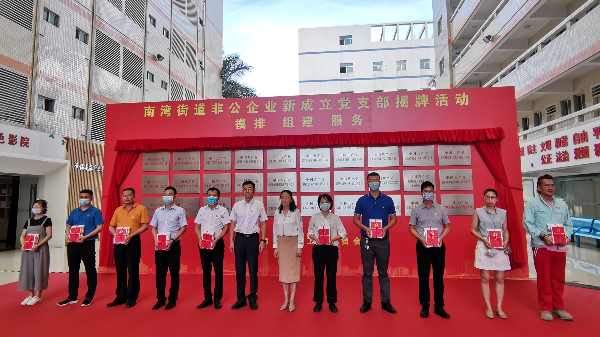 南湾街道非公企业新成立党支部揭牌活动2.jpg
