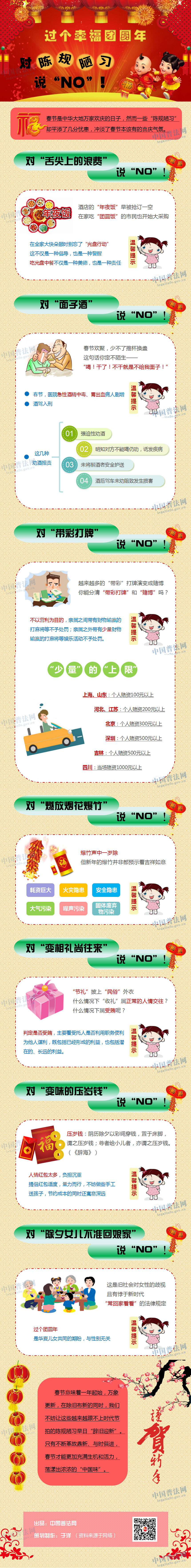 过个幸福团员年，对陈规陋习说“NO”！