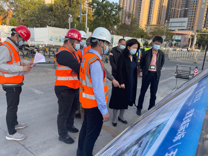 深圳市交通运输局龙岗管理局开展春节假期占道施工项目疫情防控和安全生产督导检查工作.jpg